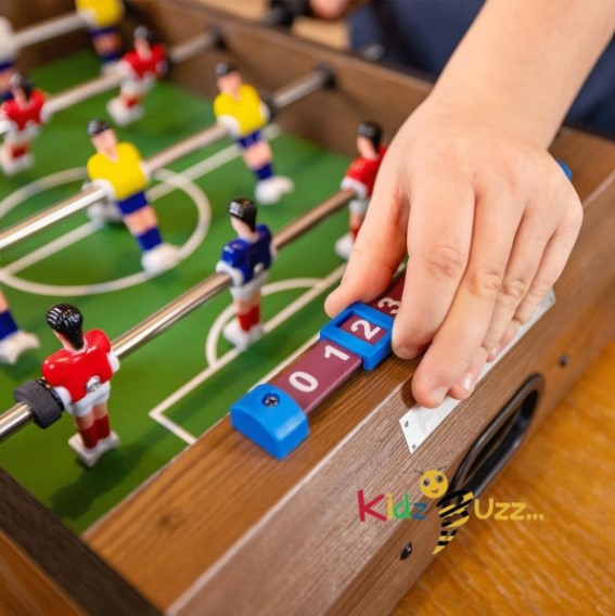 20' Table Top Football Game- Wooden Outdoor Indoor Game for Kids and Adults