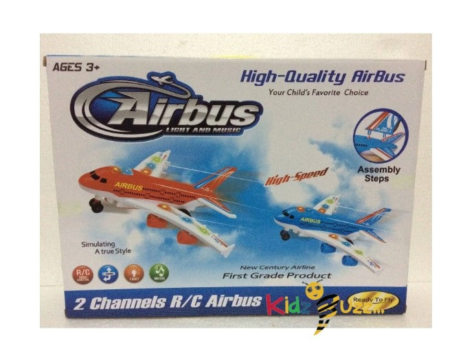 2 Channels R/C Airbus With Light & Music