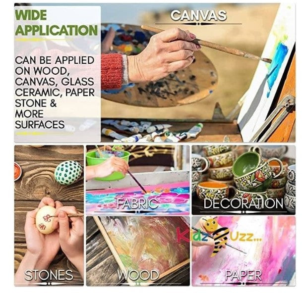 20pk Acrylic Paints Set