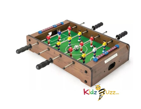 27" Table Top Football Game- Wooden Outdoor Indoor Game for Kids and Adults