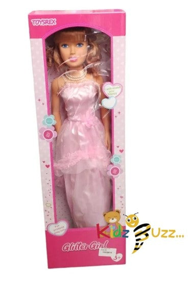 30" Glitter Princess Doll For Kids