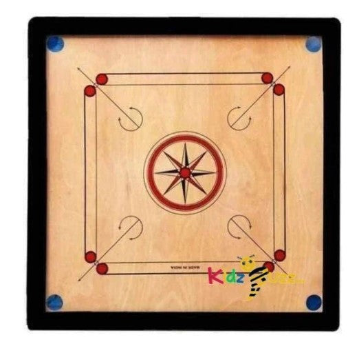 Carrom Board Game 32X32 For Kids & Adult- Family Game