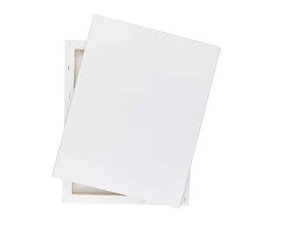 40cm x 30cm Plain White Canvas for Painting Sketching Drawing | Ideal for Oil Paints and Acrylics Plain Canvas for Painting | Canvases for Acrylic Painting | Blank Art Canvas | Art Supply