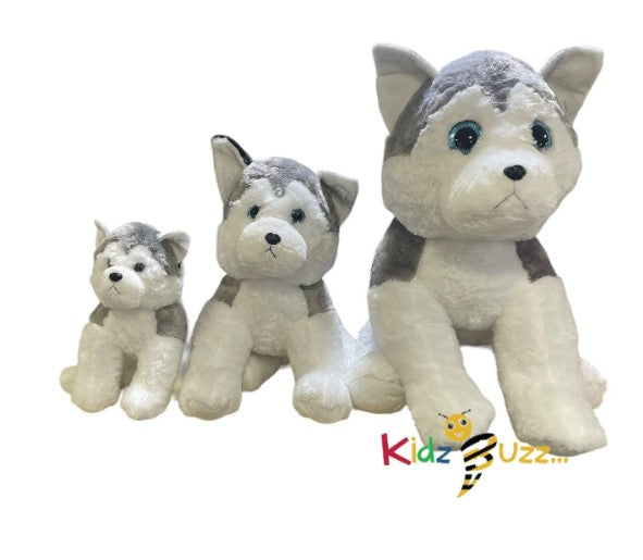 55cm Husky Soft Toy For Kids - Soft Plush Toy