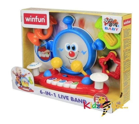 Winfun 6-In-1 Live Band Musical Playset