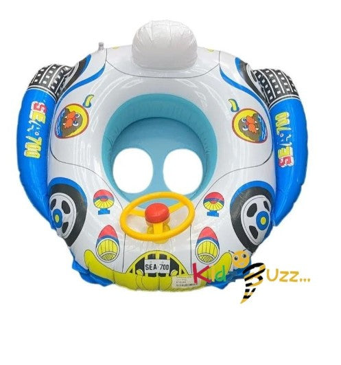 90cm Baby Swimming Float, Inflatable Car Kids Pool Float