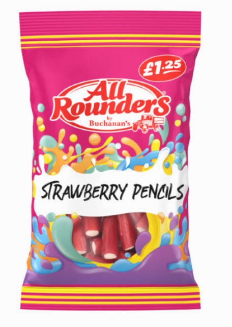 All Rounder Strawberry Pencil
