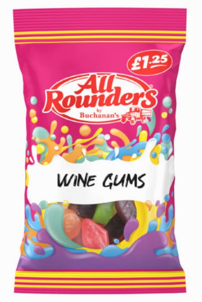 All Rounder Wine Gums