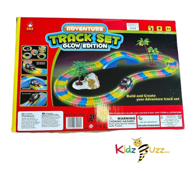 Adventure Glow Train & Track Set For Kids Ages 3+ above