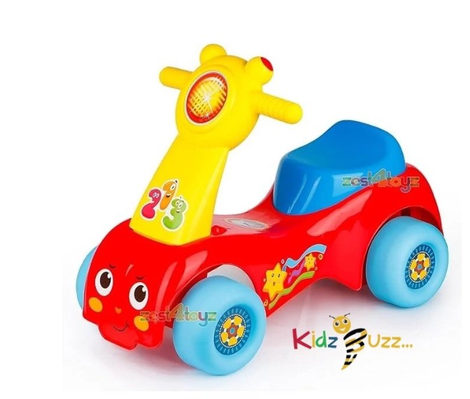 My First Ride On Kids Toy Car- Push Along Baby Walker For 18+ months