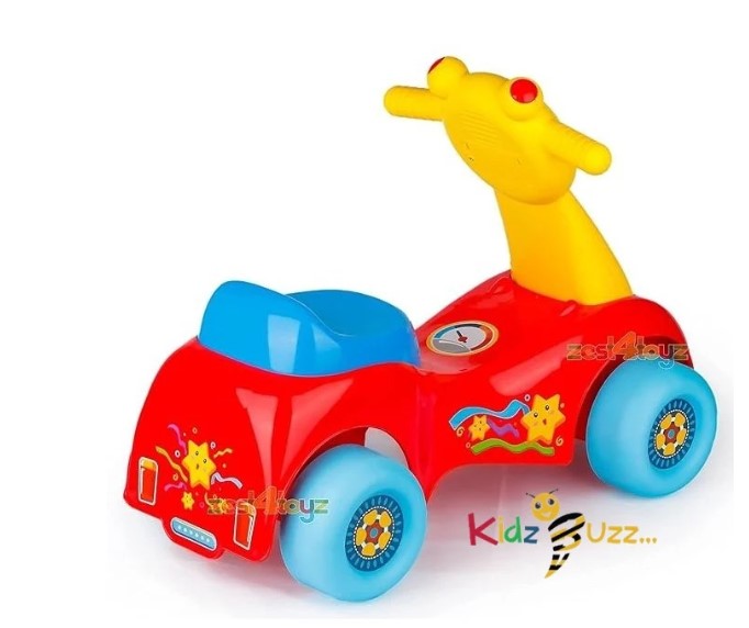 My First Ride On Kids Toy Car- Push Along Baby Walker For 18+ months