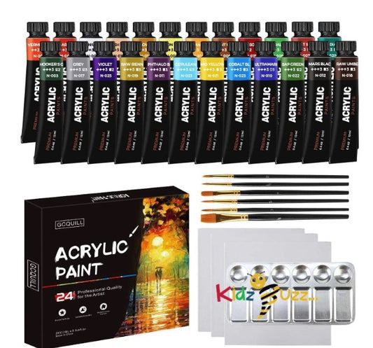 Acrylic Paint Set 12 ml x24 Tubes