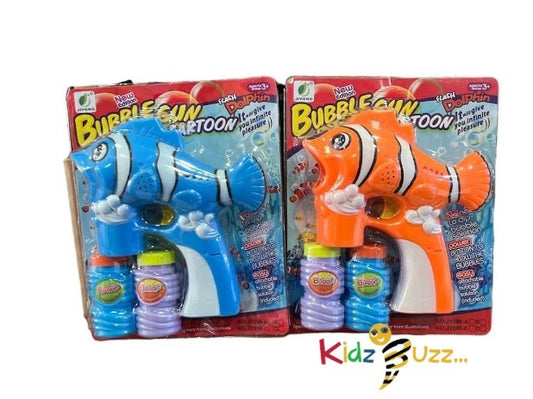 Dolphin Fish Bubble Machine Gun For Kids