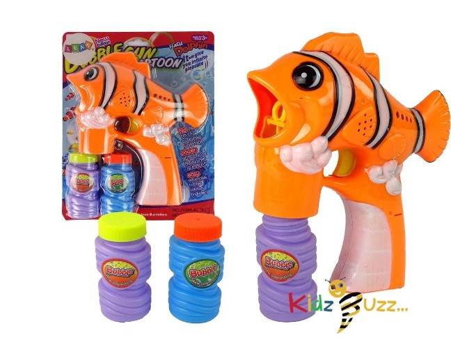 Dolphin Fish Bubble Machine Gun For Kids