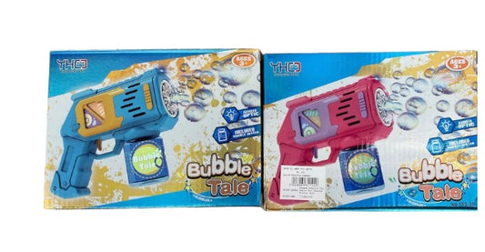 Ultimate Bubble Machine Gun for kids is The Fairy Tale LED Bubble Machine with Automatic Jets
