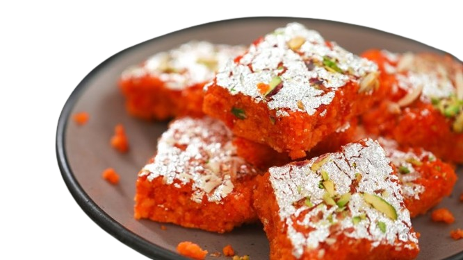 Festival Special Premium (Gajar Kalakand Burfi) Delicious Indian Traditional Sweets To Sweeten Up Your Celebration Best Gift For All Occasions Rakhi,Marriage,Diwali,Holi