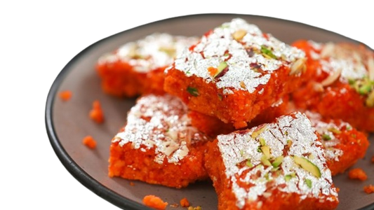 Festival Special Premium (Gajar Kalakand Burfi) Delicious Indian Traditional Sweets To Sweeten Up Your Celebration Best Gift For All Occasions Rakhi,Marriage,Diwali,Holi