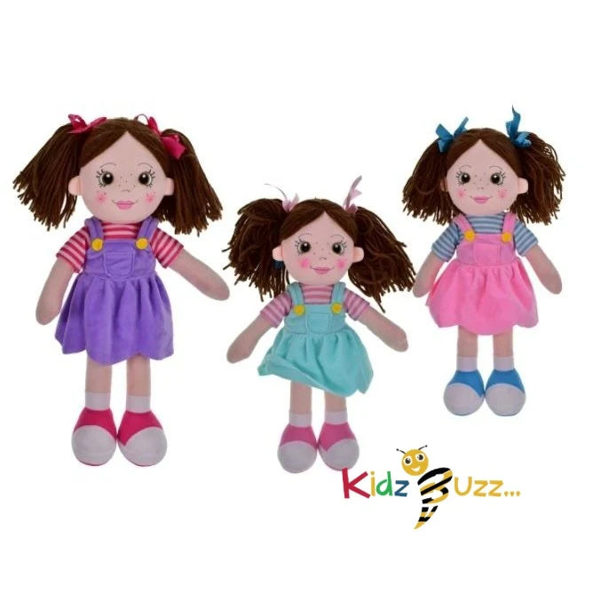 40cm Rag Doll Curly hair -Soft Toy For Kids