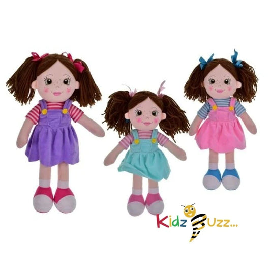 40cm Rag Doll Curly hair -Soft Toy For Kids