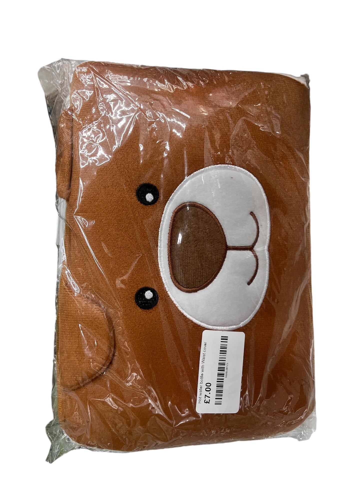 Hot Water Bottle with 1  Waist Cover, Warm Water Bag Rubber Winter Hot Water Pouch with Soft Plush Hand Waist Warmer Cover Hot Water Bag