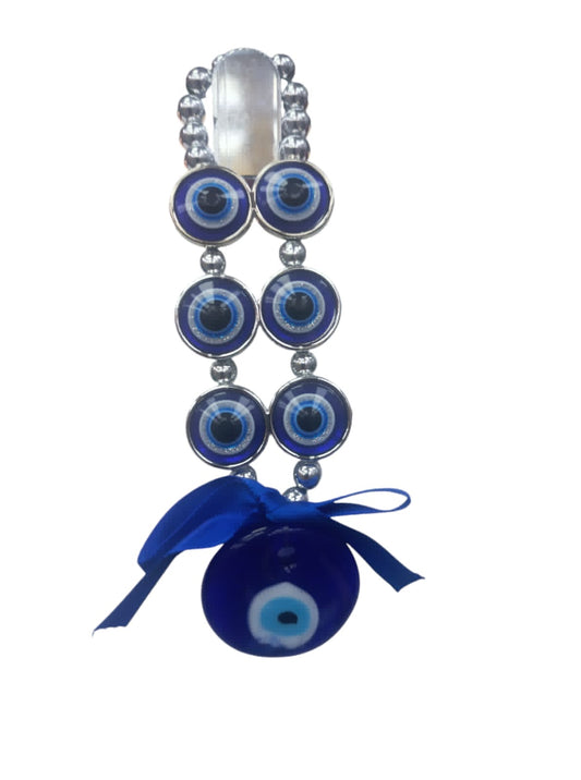 EVIL EYE SVS912 - Evil Eye Wall Hanging Wind Chime