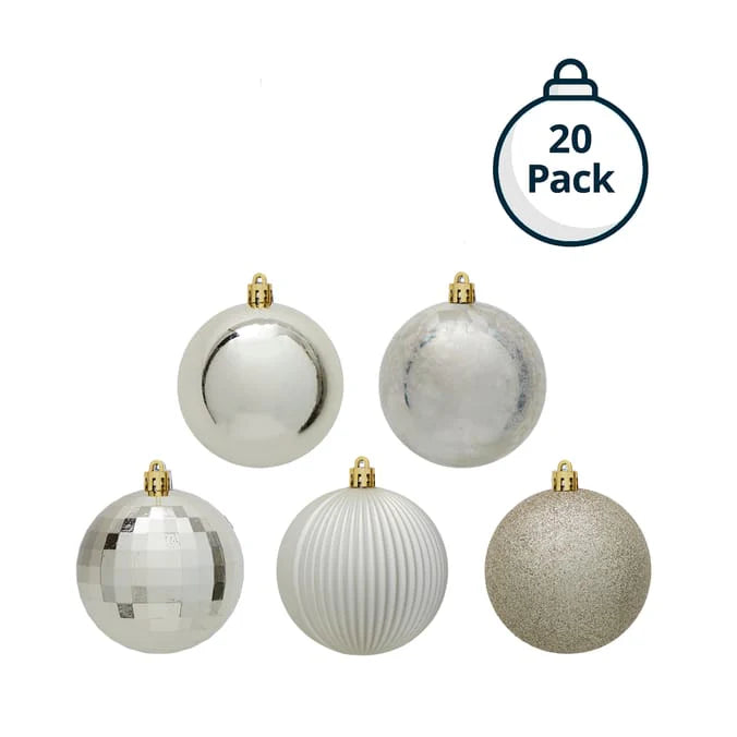 Festive Feeling 20 Baubles Gold