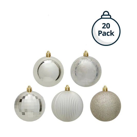 Festive Feeling 20 Baubles Gold