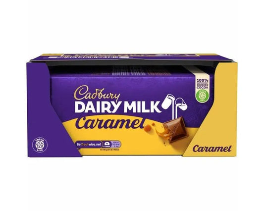 DAIRY MILK CARAMEL BAR 180G (BOX OF 17)