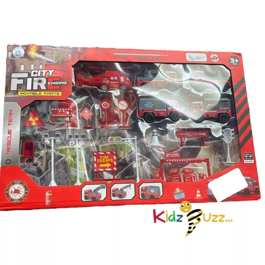 City Fire movable parts  Toy For Kids