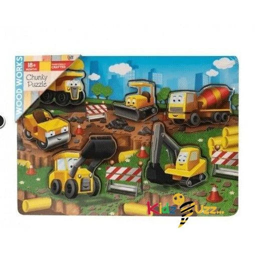 Vehicle Chunky Puzzle