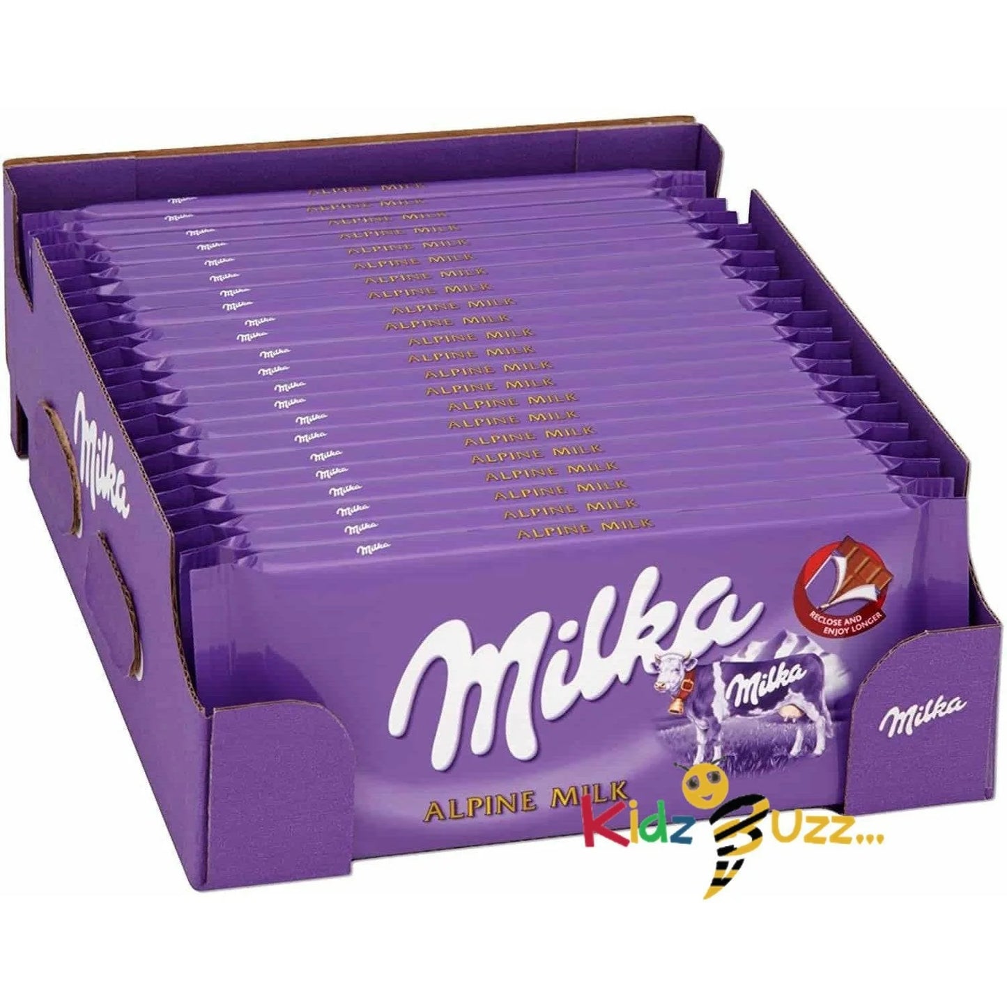 Milka Alpine Milk Chocolate Bar 100g