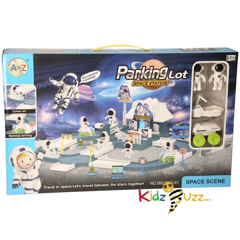 Space Parking Station Set For Kids