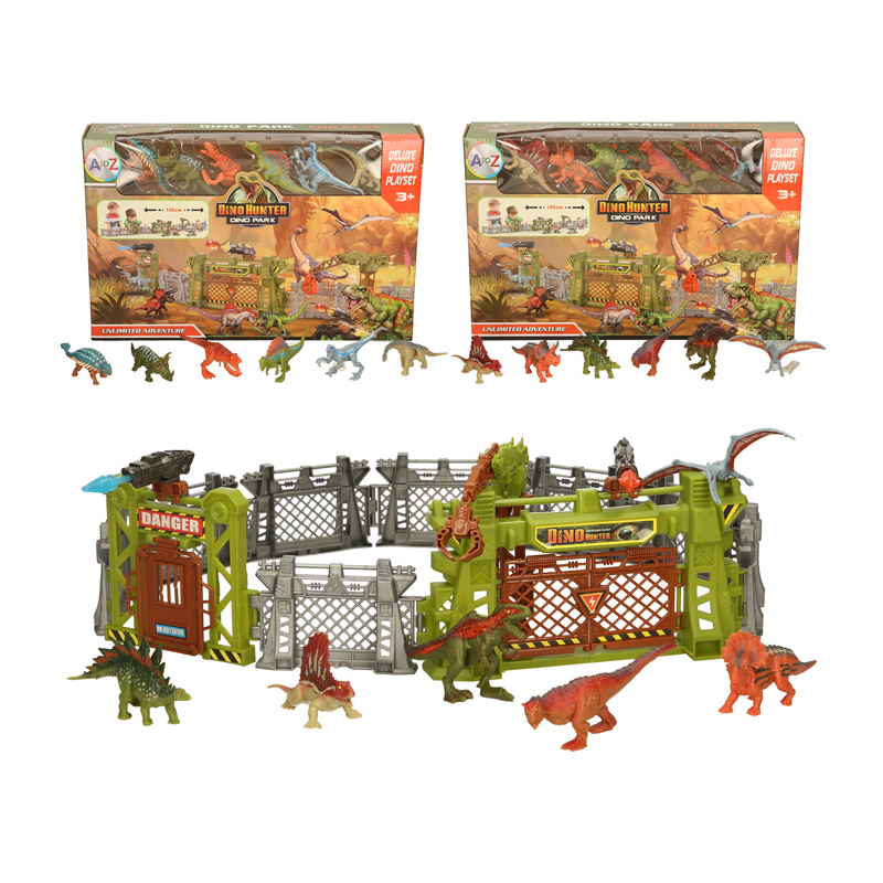 Dino Hunter Park Play Set