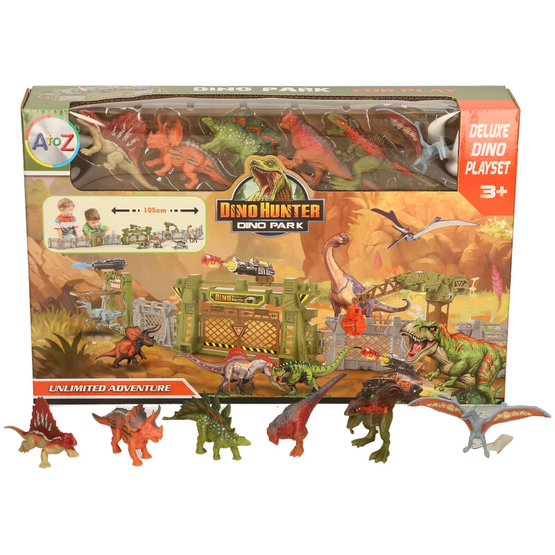 Dino Hunter Park Play Set