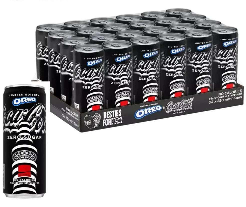 Coca-Cola Zero Sugar Oreo Limited Edition 24 x 250ml