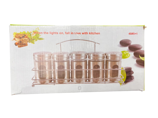 Mason Jar Salt & Pepper Shaker Set