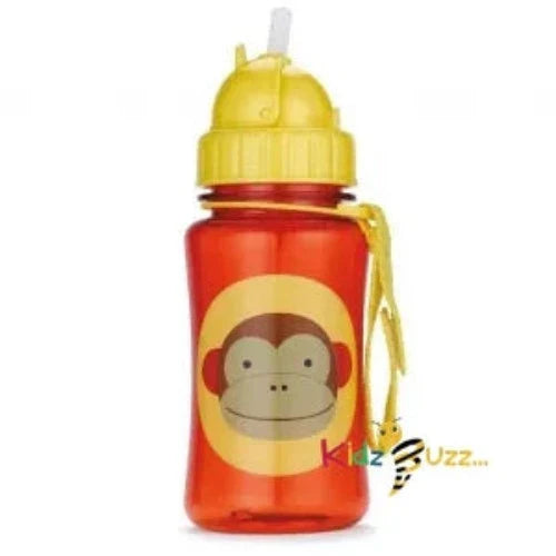 Zoo Straw Kids Water Bottle