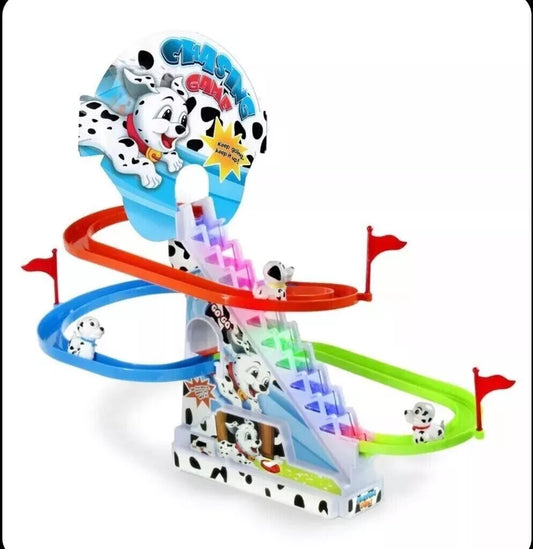Spotty Dog Chasing Dynamic Game Between Dogs