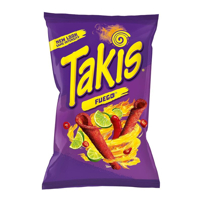 Takis Fuego 140g Each - Rolled Tortilla Chips