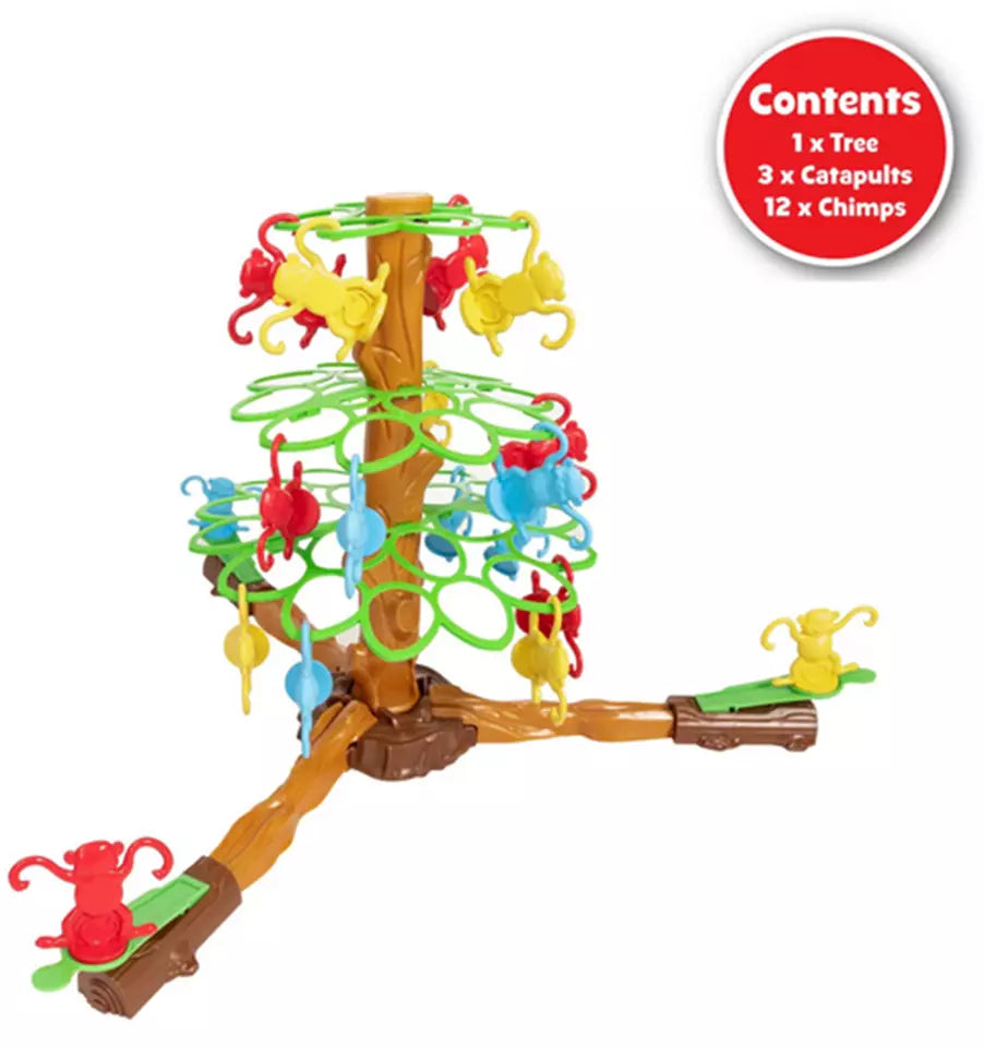 HTI CHIMPAN TREE GAME ANIMAL JUNGLE SAFARI TOY GAME FUN PLAY HANG