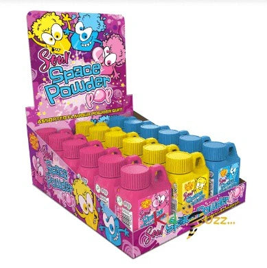 Candy Castle Crew Sour Space Powder Assorted Flavour Powder Gum 40g x 1