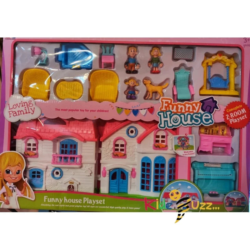 Toy Doll House - Funny House Play Set