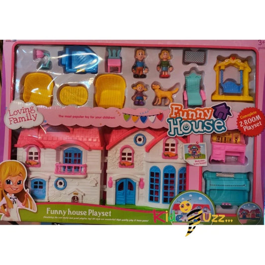 Toy Doll House - Funny House Play Set