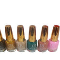 CR Nail Polish Focus Glitter (Pack of 3)