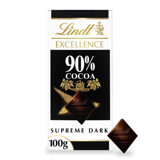 Lindt EXCELLENCE Dark 90% Bar 100g