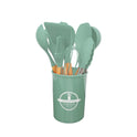 12pcs Silicon Utensil Set Green - Kitchenware