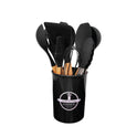 Silicon Utensil Set 12pcs Black