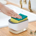 Sponge Caddy with Soap Pump 0.4L