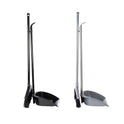 Long Handle Dustpan & Brush Set 2pc Monochrome
