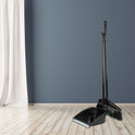Long Handle Dustpan & Brush Set 2pc Monochrome